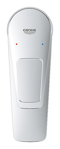 Одноважільний змішувач для раковини S-Size Grohe BauLoop New з нажимним донним клапаном (23878001) - Фото - 4