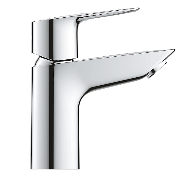 Одноважільний змішувач для раковини S-Size Grohe BauLoop New з нажимним донним клапаном (23878001) - Фото - 3