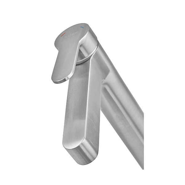 Змішувач для умивальника Koer KI-11016-02 високий (з нерж. сталі) (Колір нерж) (KR4790) - Фото - 4