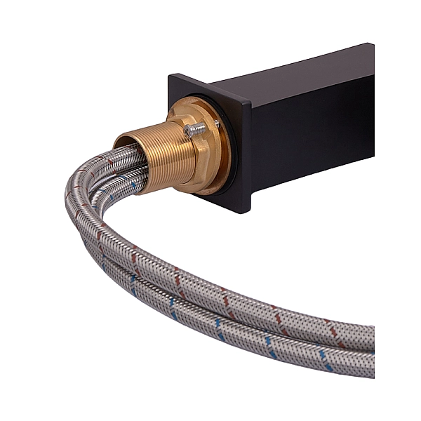 Змішувач для умивальника Koer KB-12007-05 (Колір чорний) (KR3443) - Фото - 8