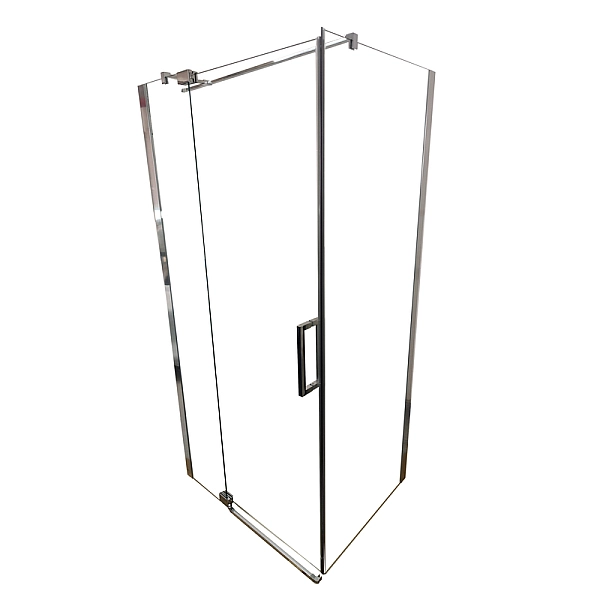 Душова кабіна без піддону Koer SR SC02-120x90x200-TR-01 прозоре скло Easy Clean 8мм, хром (KR5354) - Фото - 10