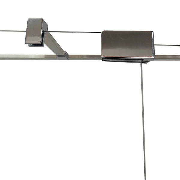 Душова кабіна без піддону Koer SR SC02-120x90x200-TR-01 прозоре скло Easy Clean 8мм, хром (KR5354) - Фото - 2