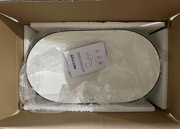 Раковина накладна Mixxus Premium WAVE-0105 EDGE BLACK 620х360х160mm (MP6556) - Фото - 7