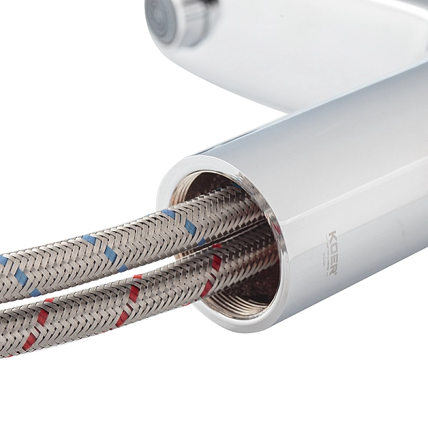 Змішувач для умивальника Koer KB-10030-01 (KR5424) - Фото - 8