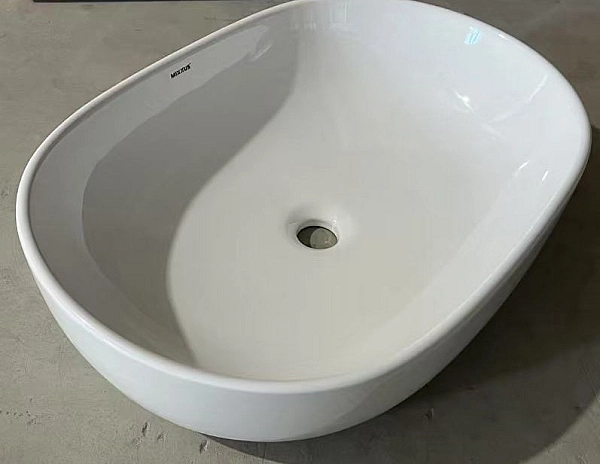 Раковина накладна MIXXUS PREMIUM ELLIPSE-0105 600х400х150mm (MP6563) - Фото - 3