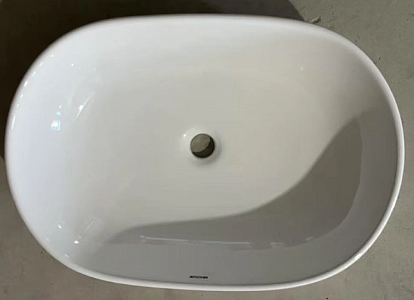 Раковина накладна MIXXUS PREMIUM ELLIPSE-0105 600х400х150mm (MP6563) - Фото - 2