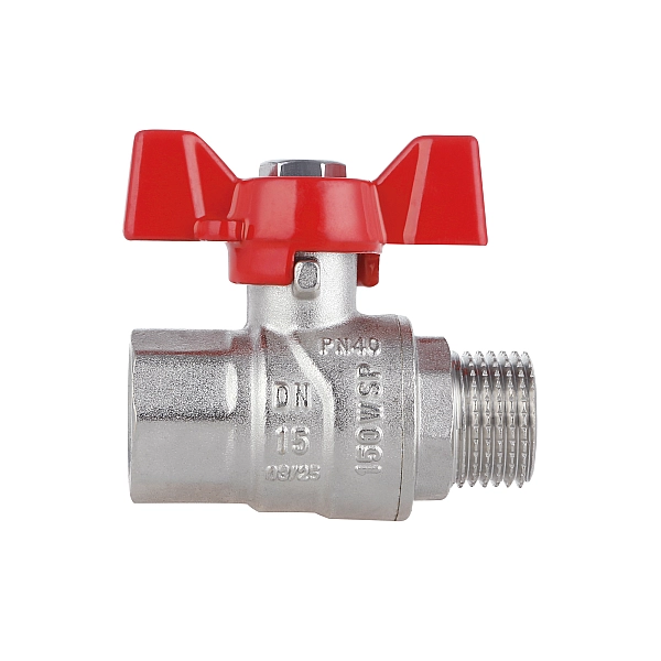 Кран шаровой Thermo Alliance Forte 1/2" ВН для воды (бабочка) SF607W15 - Фото - 5