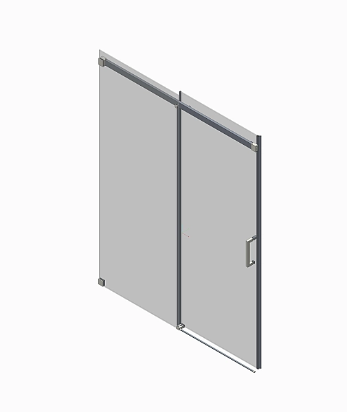 Двері в нішу Koer SR SD02-120x200-TR-01 прозоре скло Easy Clean 8мм, хром (KR5384) - Фото - 20