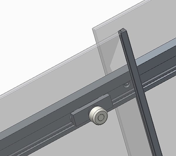 Двері в нішу Koer SR SD02-120x200-TR-01 прозоре скло Easy Clean 8мм, хром (KR5384) - Фото - 10