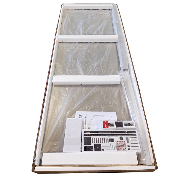 Двері в нішу Koer SR SD02-120x200-TR-01 прозоре скло Easy Clean 8мм, хром (KR5384) - Фото - 16