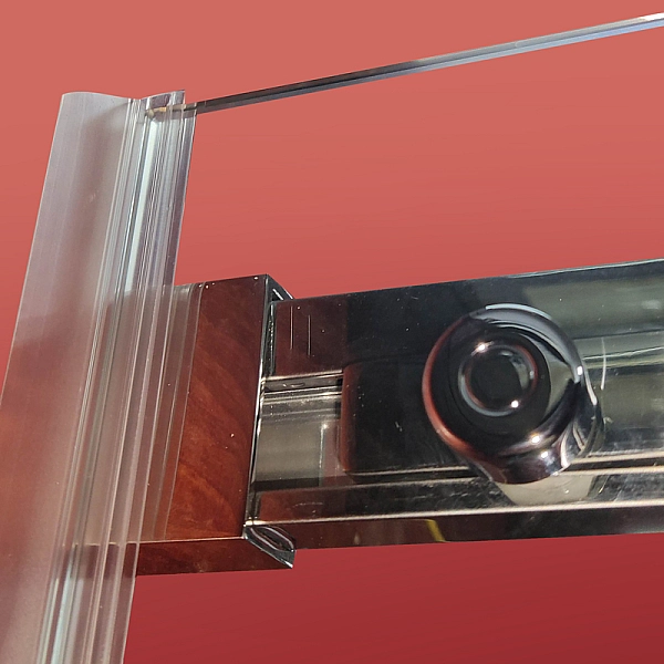 Двері в нішу Koer SR SD02-120x200-TR-01 прозоре скло Easy Clean 8мм, хром (KR5384) - Фото - 24