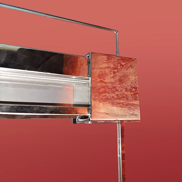 Двері в нішу Koer SR SD02-120x200-TR-01 прозоре скло Easy Clean 8мм, хром (KR5384) - Фото - 25