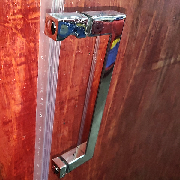 Двері в нішу Koer SR SD02-120x200-TR-01 прозоре скло Easy Clean 8мм, хром (KR5384) - Фото - 22