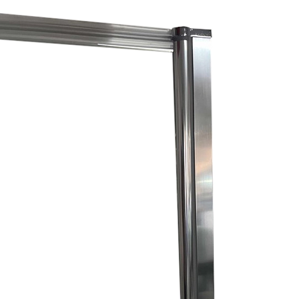 Шторки скляні на ванну Koer SR BS05-90x140-TR-01 прозоре скло Easy Clean 6мм, хром (KR5372) - Фото - 7