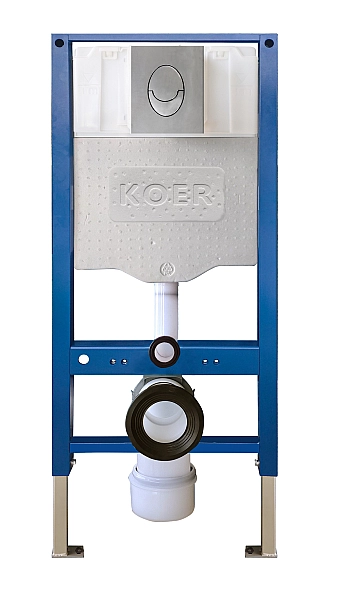 Інсталяція для підвісного унітазу Koer KT-0503-01 500x126x1150mm з панеллю змиву KT-0606-01 Хром (KR5347) - Фото - 27