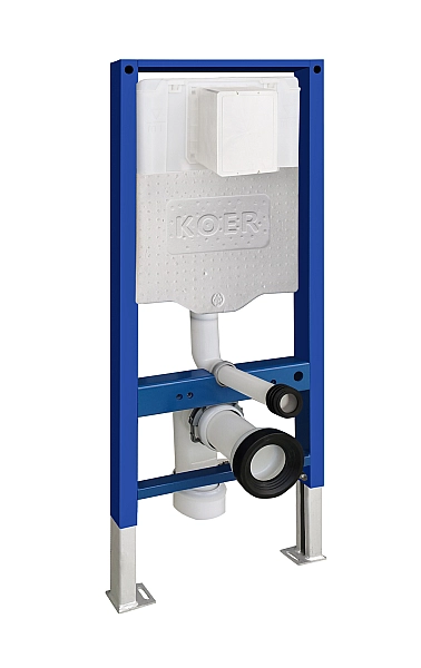 Інсталяція для підвісного унітазу Koer KT-0503-01 500x126x1150mm з панеллю змиву KT-0606-01 Хром (KR5347) - Фото - 19