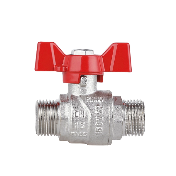 Кран шаровой Thermo Alliance Forte 1/2" НР для воды (бабочка) SF606W15 - Фото - 4