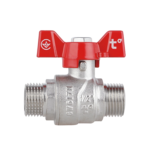 Кран шаровой Thermo Alliance Forte 1/2" НР для воды (бабочка) SF606W15 - Фото - 5