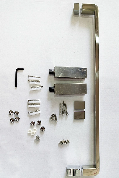 Душова кабіна без піддону Mixxus Premium BEVEL SC01-90x90x195-TR Chrome прозоре скло 6мм (MI6863) - Фото - 4