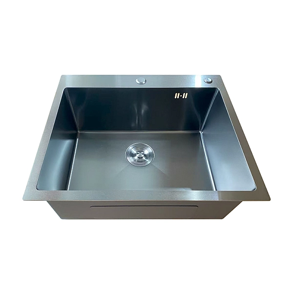 Мийка Mixxus MH6050 Micro Decor Black (3.0/0.8) з нерж. сталі (колір чорний) (MI8223) - Фото - 3