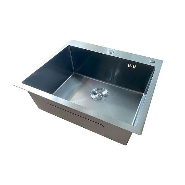 Мийка Mixxus MH6050 Micro Decor Black (3.0/0.8) з нерж. сталі (колір чорний) (MI8223) - Фото - 2