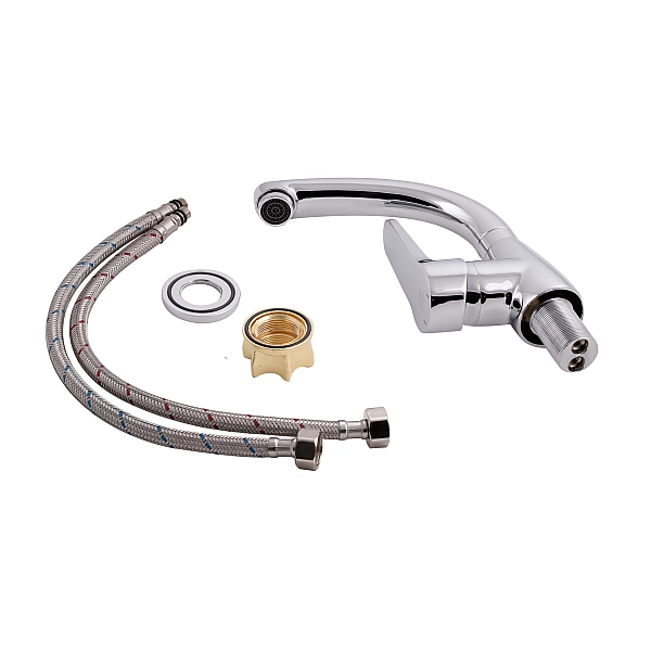 Смеситель для кухни Lidz Nicole 014F (k35) LDNIC014FCRM22009 Chrome - Фото - 4