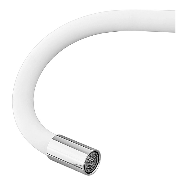 Змішувач для кухні Mixxus SUS-011 Chrome Refl.White (нерж. сталь) (MI6233) - Фото - 2