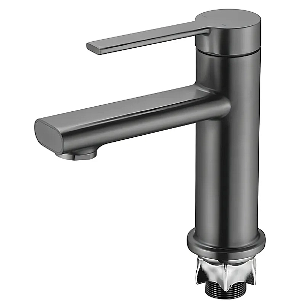 Змішувач для умивальника Mixxus Lord 001 Nut Graphite (Колір графіт) (MI7137)