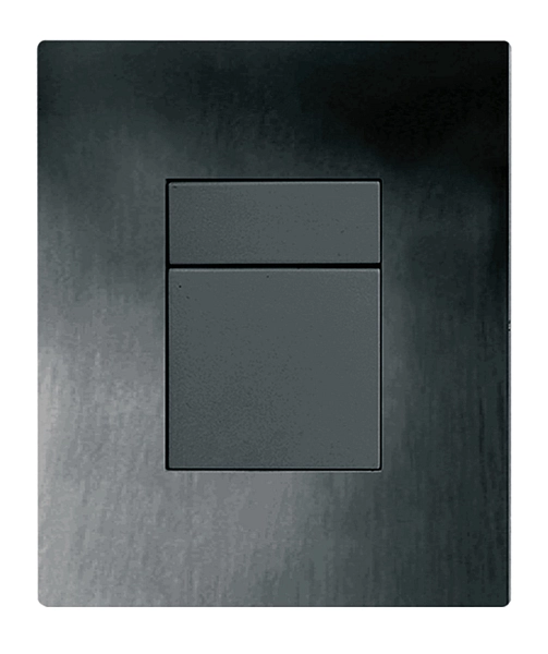 Панель змиву пластикова Koer KT-0607-05 157x198x3mm, кнопка квадратна (KR5346) - Фото - 3