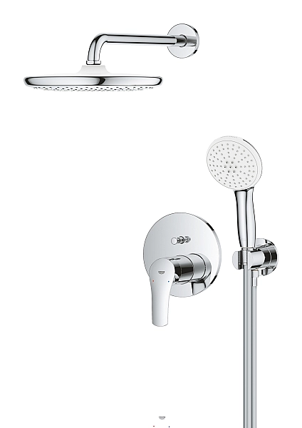 Душова система прихованого монтажу Grohe Eurosmart (25288000) - Фото - 3