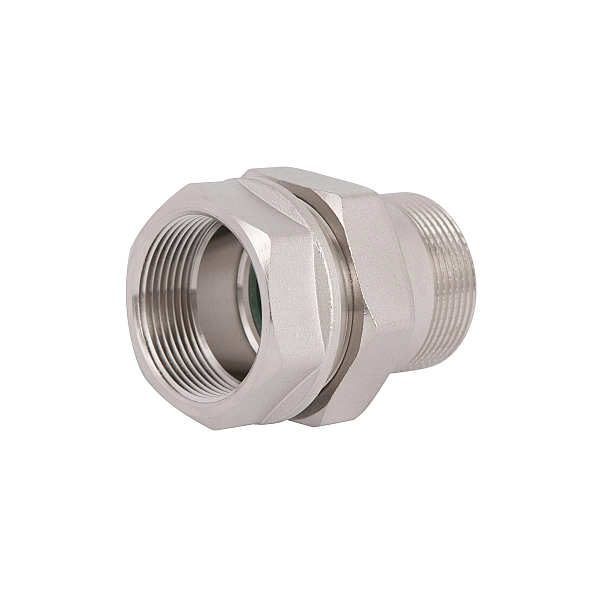 Згін-американка Thermo Alliance Forte 1 1/2"ВЗ нікельований, прямий, під плоску прокладку TAFG190W40 - Фото - 3