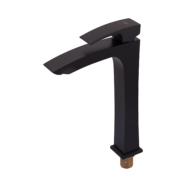 Змішувач для умивальника Koer KB-11007-05 високий (Колір чорний) (KR3441) - Фото - 7