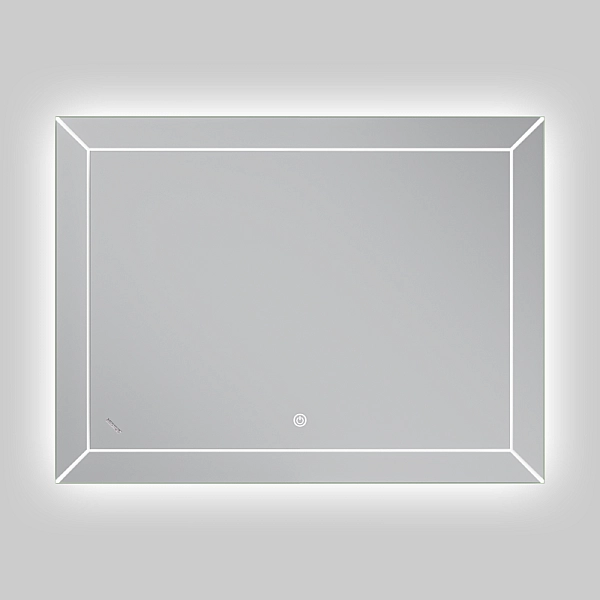 Дзеркало Mixxus Premium CUBIC MR14-80x60-Reverse з Led Touch, Anti-fog, димером, регулятором яскравості (MP6648) - Фото - 9