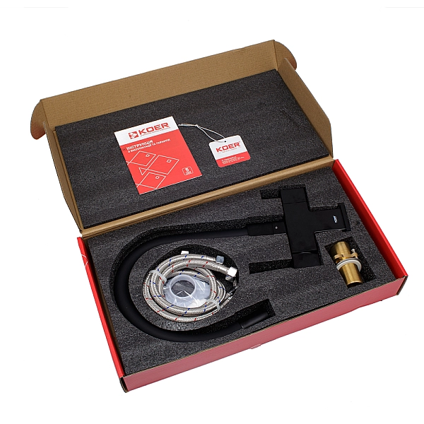 Змішувач для кухні Koer KB-72023-05 з виходом для питної води (KR5009) - Фото - 11