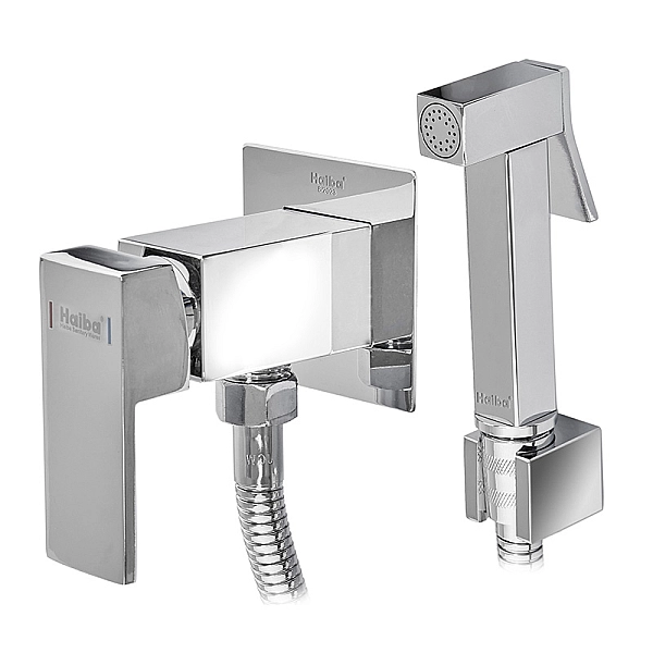 Змішувач для гігієнічного душу Haiba Kubus 002 (Inner) (HB3950) - Фото - 3