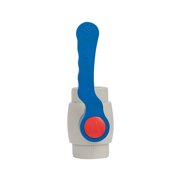 Кран кульовий Blue Ocean 32  з кулею ABS - Фото - 7