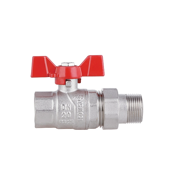 Кран шаровой "Американка" Thermo Alliance Forte 3/4" прямой SF220W20 - Фото - 5