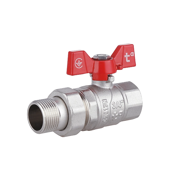 Кран кульовий "Американка" Thermo Alliance Forte 3/4" прямий SF220W20