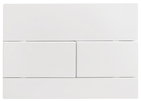 Панель змиву Koer KT-0603-03 240x160x10mm пластикова, кнопка лінійна (KR5318) - Фото - 4