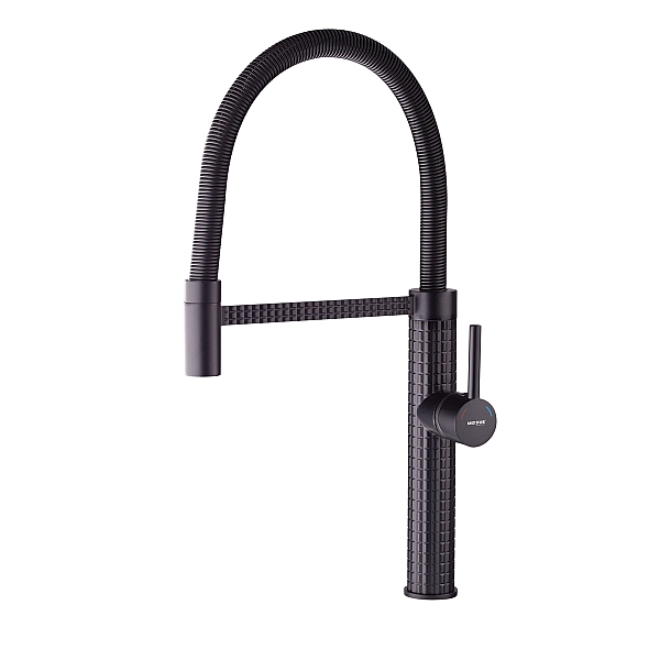 Змішувач для кухні Mixxus Premium Spark 017 BLACK (MI6969) - Фото - 5