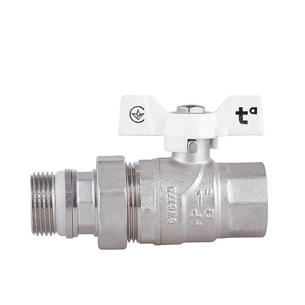 Кран шаровой "Американка" Thermo Alliance Forte 1" с антипротечкой прямой SF222W25 - Фото - 4