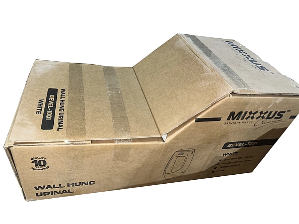 Пісуар підвісний Mixxus Premium BEVEL-1001 390x395x795mm з ІЧ-датчиком автоматичного змиву (MP6661) - Фото - 9