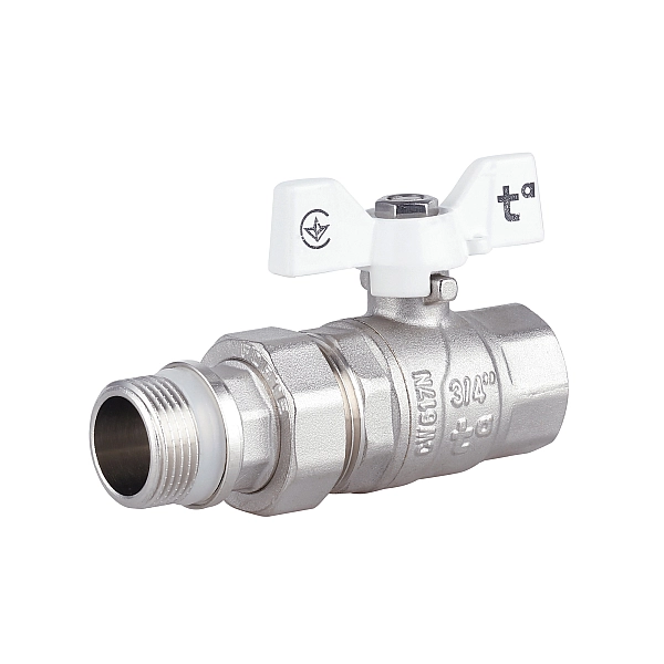 Кран кульовий "Американка" Thermo Alliance Forte 3/4" з антипротіканням прямий SF222W20