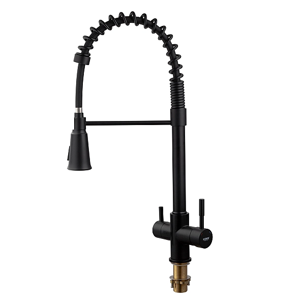 Змішувач для кухні Koer KB-72025-05 з виходом для питної води (вилив - пружина) (KR5015) - Фото - 9