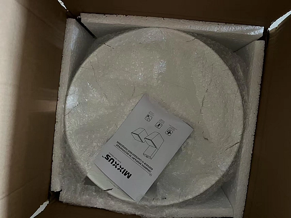 Раковина накладна Mixxus Premium WAVE-0102 MARBLE 370х370х130mm (MP6528) - Фото - 3