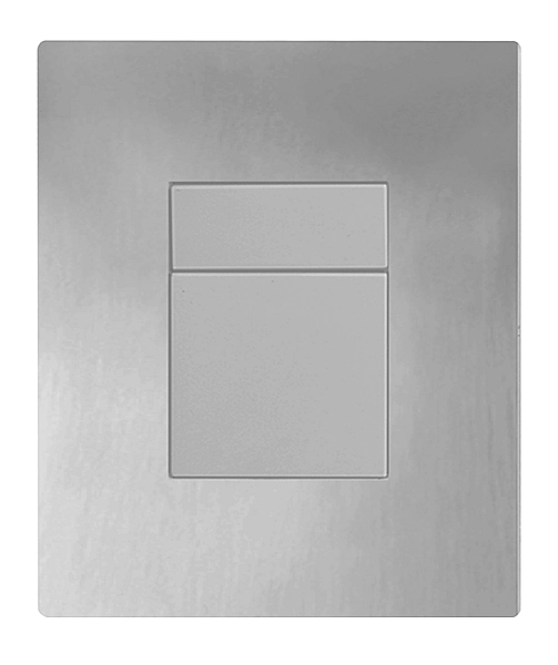 Панель змиву пластикова Koer KT-0607-01 157x198x3mm, кнопка квадратна (KR5344) - Фото - 5