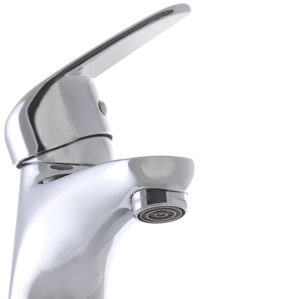 Змішувач для умивальника Haiba Magic 001 з червоною ручкою (HB0684) - Фото - 4