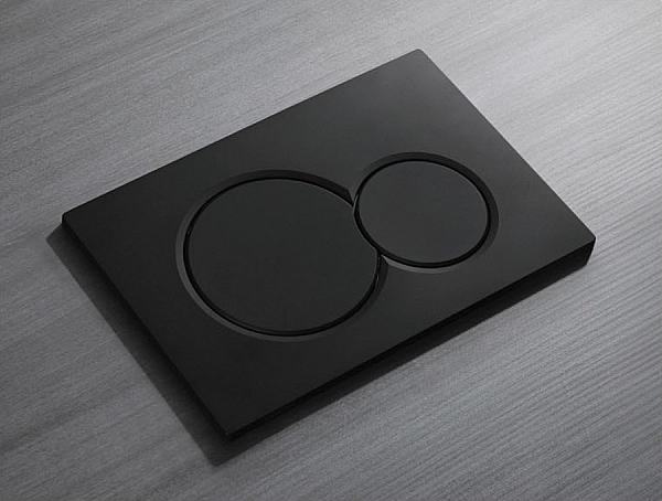 Панель змиву KOER KT-0601-05 пластикова, кнопка кругла (KR5176) - Фото - 4