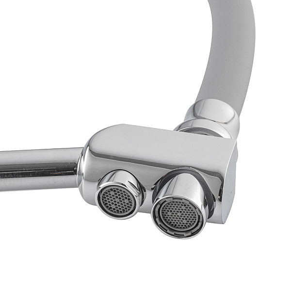 Кухонний змішувач з силік. виливом і вих. для питної води KOER KB-72003-01 (KR3375) - Фото - 7