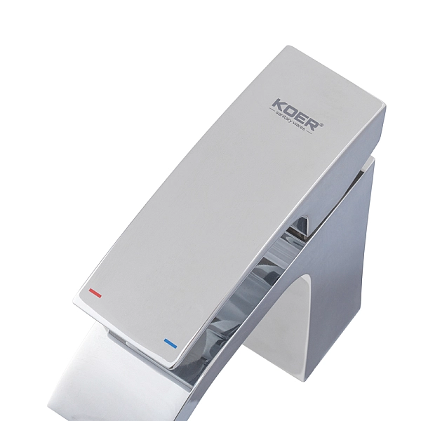 Змішувач для умивальника Koer KB-12007-01 (Колір хром) (KR3442) - Фото - 3